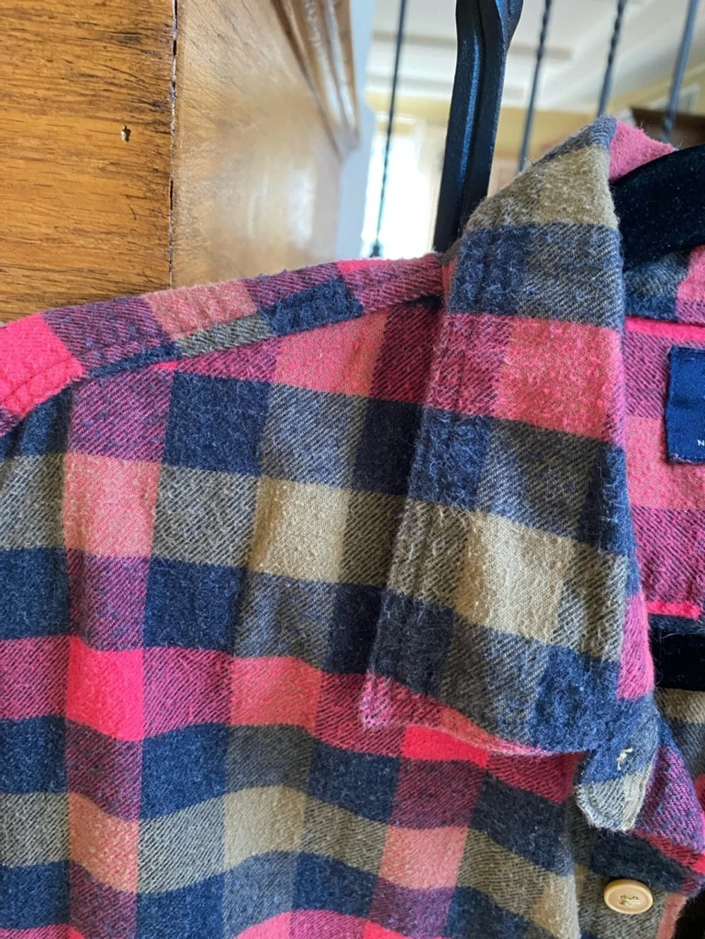 J. CREW Cotton Flannel Shirt